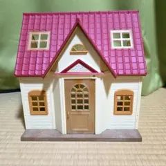シルバニアファミリー 　2階建て　シルバニア　はじめての　おうち　赤い屋根