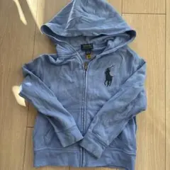 Polo Ralph Lauren 水色 パーカー