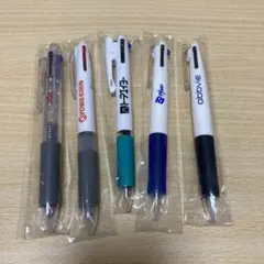 製薬会社　ボールペン　多色5本