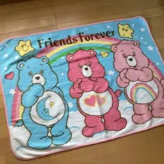 ケアベア ブランケット スナップボタン付き