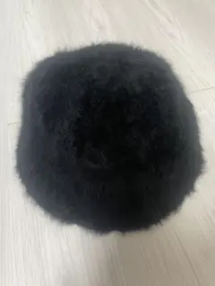 ファー素材 ブラック バケットハット
