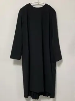 プリーツワンピース ひざ丈ワンピース