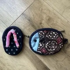 布製小物入れ 2点セット