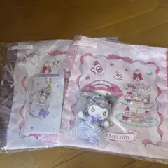 マイメロディ・クロミ クリアポーチセット