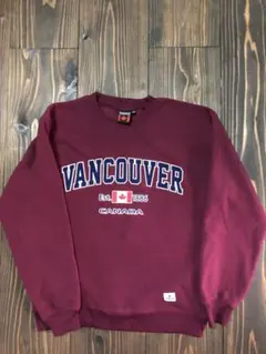カナダ　TEEPEEティーピー　トレーナー　バンクーバー　M