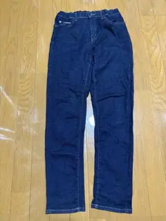 UNIQLO ノンウォッシュデニムパンツ キッズ160