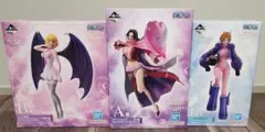 一番くじワンピース メモリーオブヒロイン A,B,D賞セット【一部開封品】