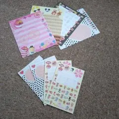 レターセット 複数枚セット