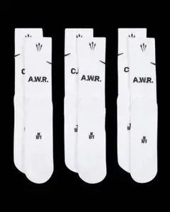 NIKE NOCTA ホワイトソックス 3足セット 23-25cm