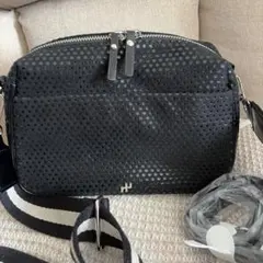 新品未使用 SIMYONシミョンショルダーバッグ あみあみバック ブラック