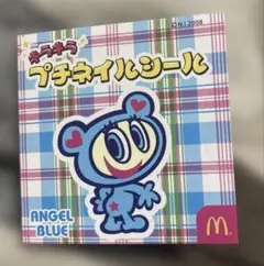 マック✖️ANGEL Blue キラキラプチネイルシール