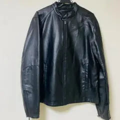 ZARA ザラ シングル ライダースジャケット サイズL ブラック