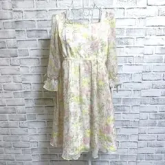 【LAISSE PASSE】レッセパッセ　花柄　チュニック　ワンピースのサムネイル