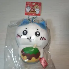 ちいかわ　ハチワレ　ご当地　ぬいぐるみキーチェーン　大阪限定たこ焼き　マスコット
