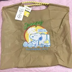 D.KELLY スヌーピー 刺繍 トートバッグ