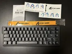 ATTACK SHARK R68HE 墨影 磁気スイッチ ゲーミングキーボード - メルカリ