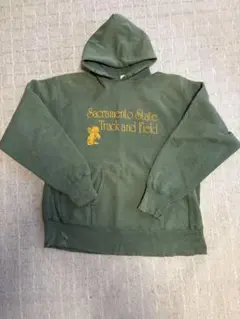 80s〜90s Champion REVERSE WEAVE USA製 緑 L