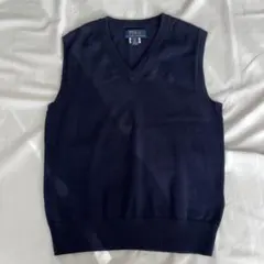 極美品 Ralph Lauren ラルフローレン キッズ 140 ベスト ニット