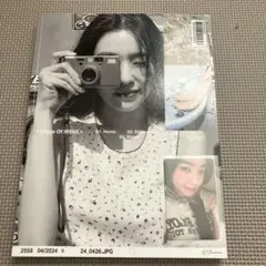 redvelvet アイリン 1 page of irene 写真集 トレカ
