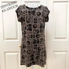☆HYSTERIC GLAMOUR☆ チュニック　総柄　カーキ　サイズフリーのサムネイル