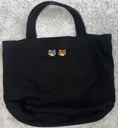BLACKバッグ　メゾンキツネ