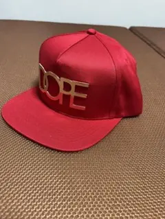 y*a様 ★DOPEドープスナップバック帽子キャップ赤ゴールドのサムネイル