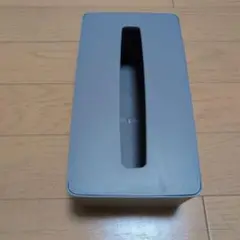 【送料無料】グレー プラスチック ティッシュボックス