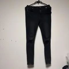 スキニージーンズ 黒　mnml AMIRI purplebland ksubi mnml スキニーデニム purple ksubi amiri - メルカリ