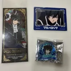 ブルーロック　カラオケの鉄人　特典ミニフォト風カード　箔押しカード　糸師凛