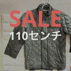 深緑色　キルティング　フードなし冬物セール✨GAP キルティング 110㎝