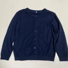 UNIQLO カーディガン ネイビー 110