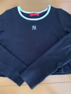repipi armario NYロゴ 長袖Tシャツ　ブラック Lのサムネイル