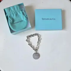 Tiffany&Co リターントゥティファニー　ラウンドタグ　ブレスレットのサムネイル
