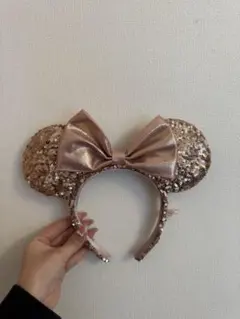 ディズニー　スパンコールカチューシャ