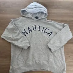 NAUTICA フーディー パーカー グレー Lサイズ　キッズ　150のサムネイル