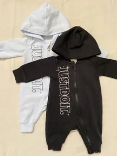 【極美品】NIKE ベビー ロンパース 2枚セット 50-60cm