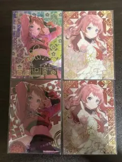 学園アイドルマスター　花海咲季　アートクリアカード　箔押し