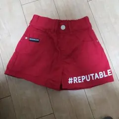RICCA RICCA キッズ ハーフパンツ 140cm 赤ハーフパンツ