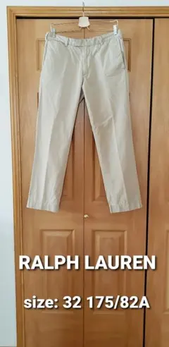 RALPH LAUREN　ラルフローレン　コットンパンツ　ドレスコットン　32