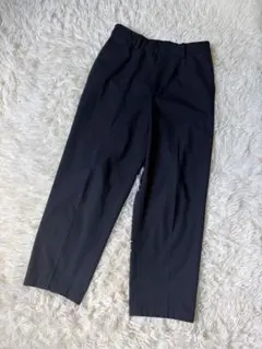 UNIQLOユニクロ　スマートアンクルパンツ450606 紺色　ネイビー　M