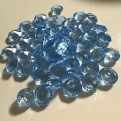 ゲーセン キラキラ アクリルストーン ダイア型 ブルー 大量セット
