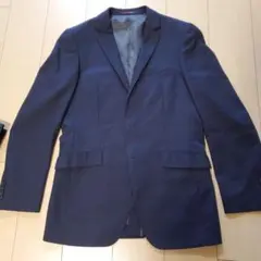 オリヒカ　ビジネススーツ　ネイビー　ストライプ Y8