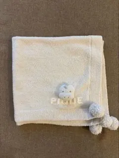 gelato pique ポンポン付きブランケット