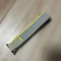Apple Watch用 スポーツループ バンド グレー/イエロー