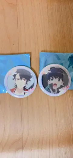 刀剣乱舞 トレーディング缶バッジ 陸奥守吉行 謙信景光