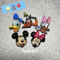 《ディズニー》ネイルパーツ　ミッキーミニー　　Disney まとめ買い値引き有♡