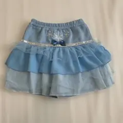 ディズニー エルサ FROZEN フリル付きスカート 120