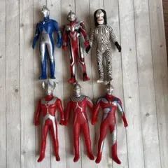 ウルトラマンフィギュア５体+ダダ