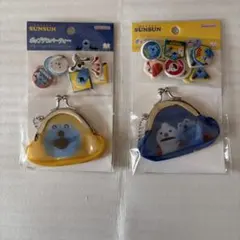 パペットスンスン ポップデコパーティー プチパース付きフレークシール