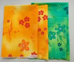 COSMO TEXTILE 花柄プリント生地 約40×60cm